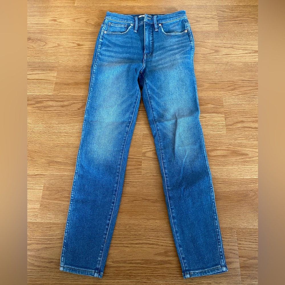 Madewell 10” High Rise Skinny Crop, size 27 T